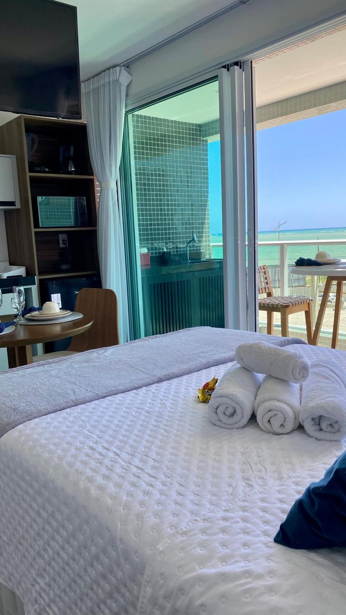 Apartamento Rn Premium Ap 116, Wi-fi, Piscina, Tv 43, 30m Do Mar Maceió
