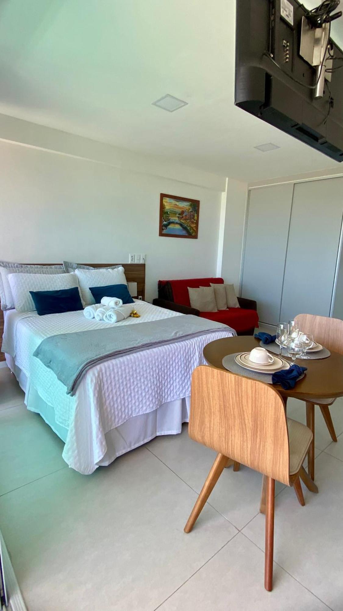 Rn Premium Ap 116, Wi-fi, Piscina, Tv 43, 30m Do Mar Apartamento